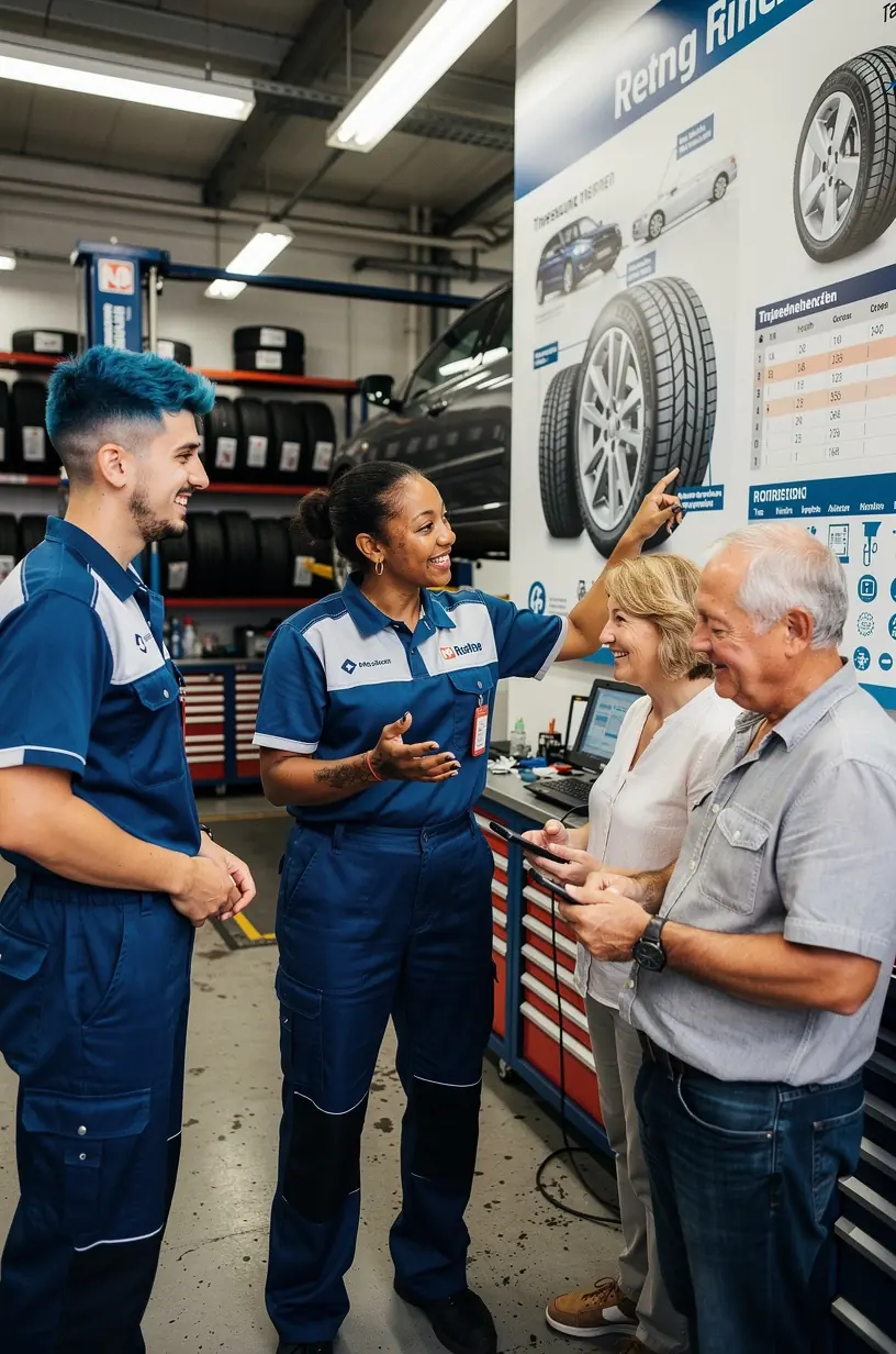 Terminbuchung auf einem Tablet, einfach und übersichtlich für den nächsten Service-Check in der Autowerkstatt